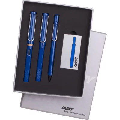 LAMY Safari Kalem Seti 3 lü Mavi TB3-14DRV